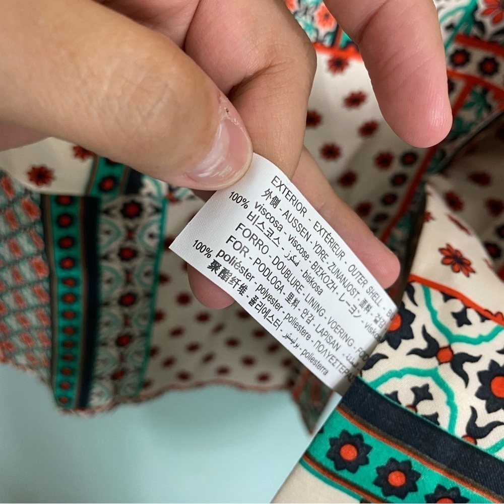 Zara Multicolor Patterned Jacket NWT - image 5